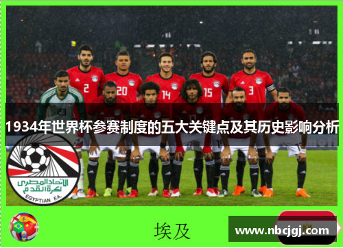 1934年世界杯参赛制度的五大关键点及其历史影响分析